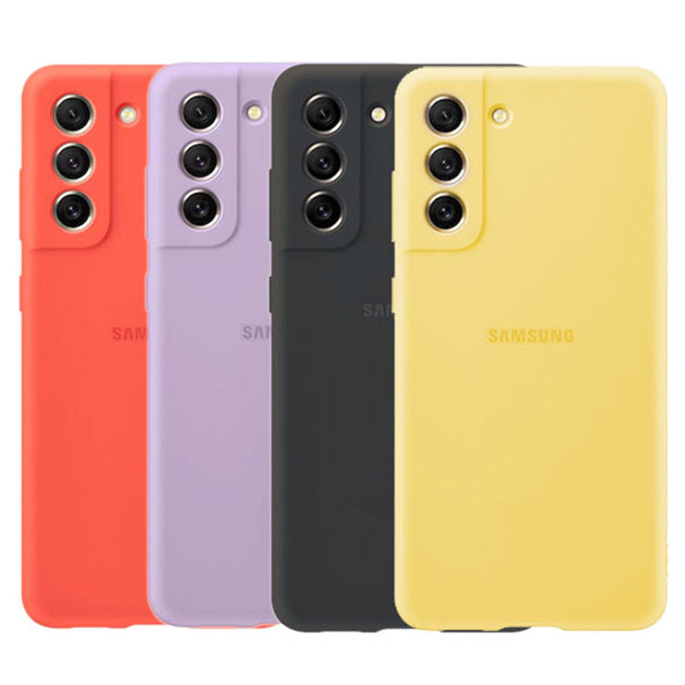 قاب سیلیکونی ضد لغزش Galaxy S21 FE