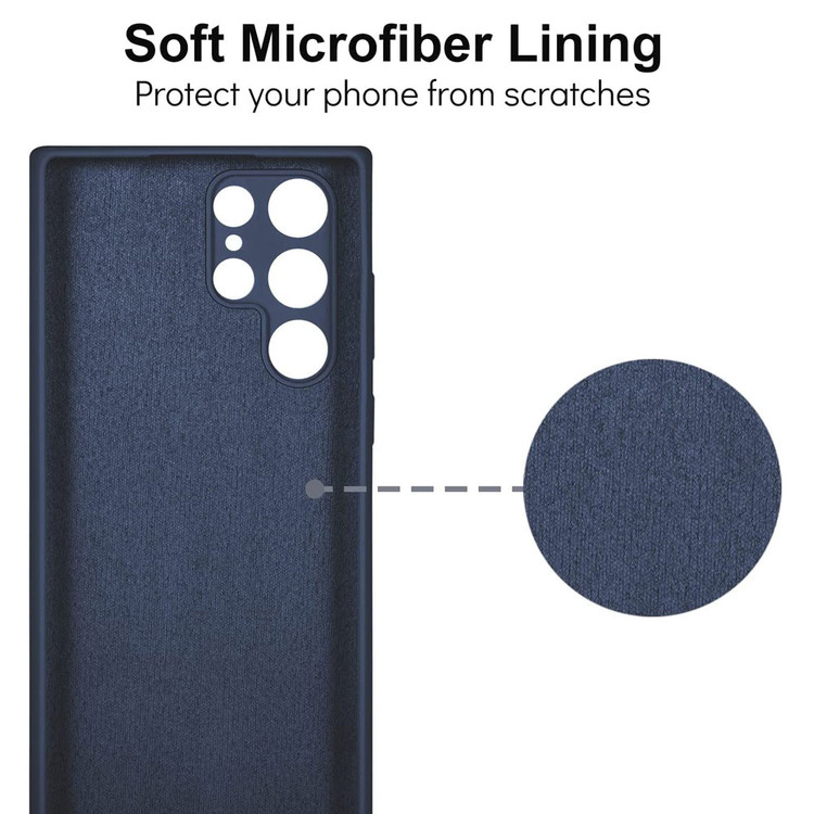 قاب سیلیکونی پاککنی و ضد لک S22 Ultra