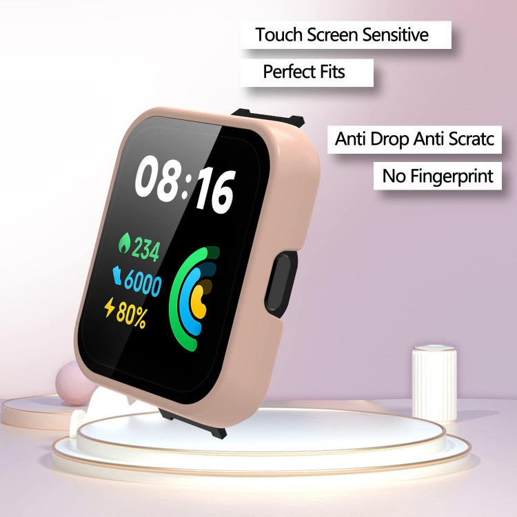 نمای نزدیک قاب مشکی Redmi Watch 2 Lite