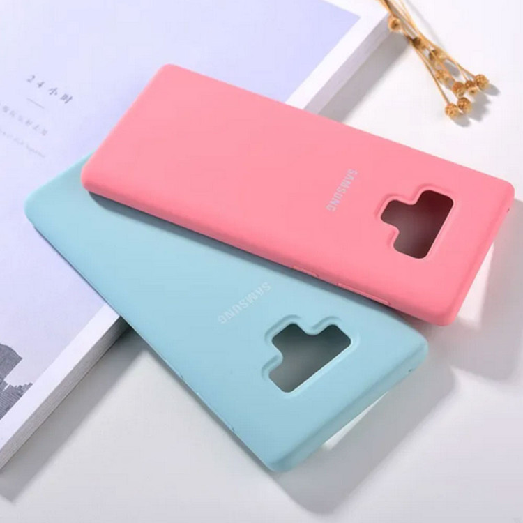 قاب سیلیکونی اصلی Note 9 با لایه داخلی مخملی