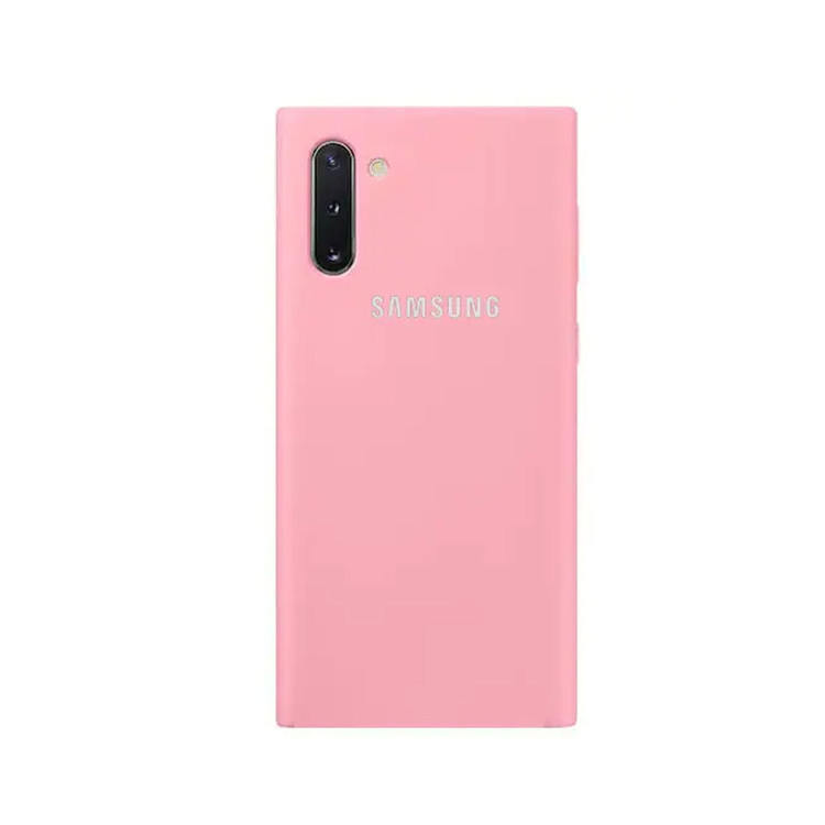 خرید قاب سیلیکونی Samsung Note 10 با لایه مخملی