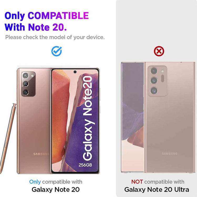 محافظ بدنه گوشی Note 20 با قاب سیلیکونی