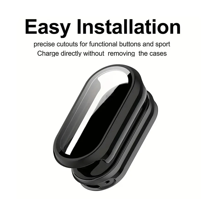 نصب آسان قاب روی Mi Band