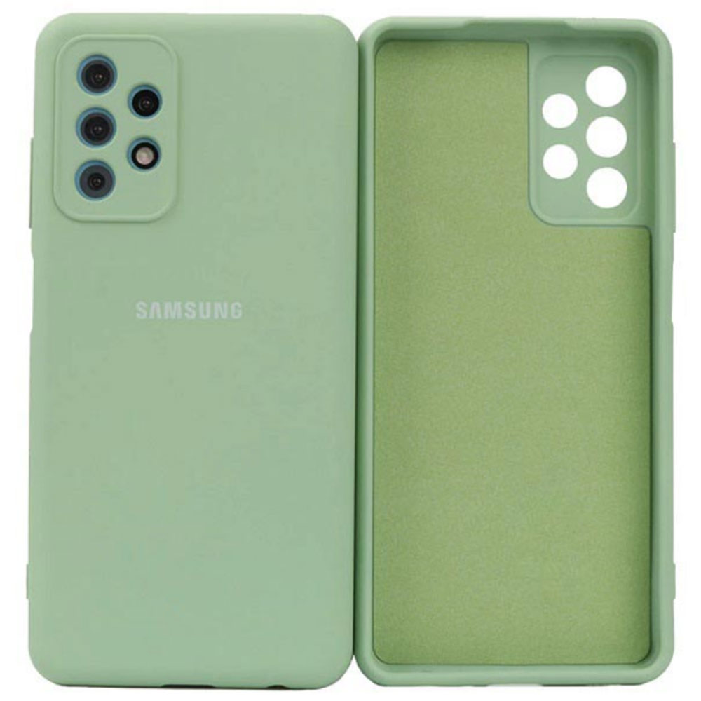 محافظ بدنه سیلیکونی Samsung A32 5G با لایه موکتی