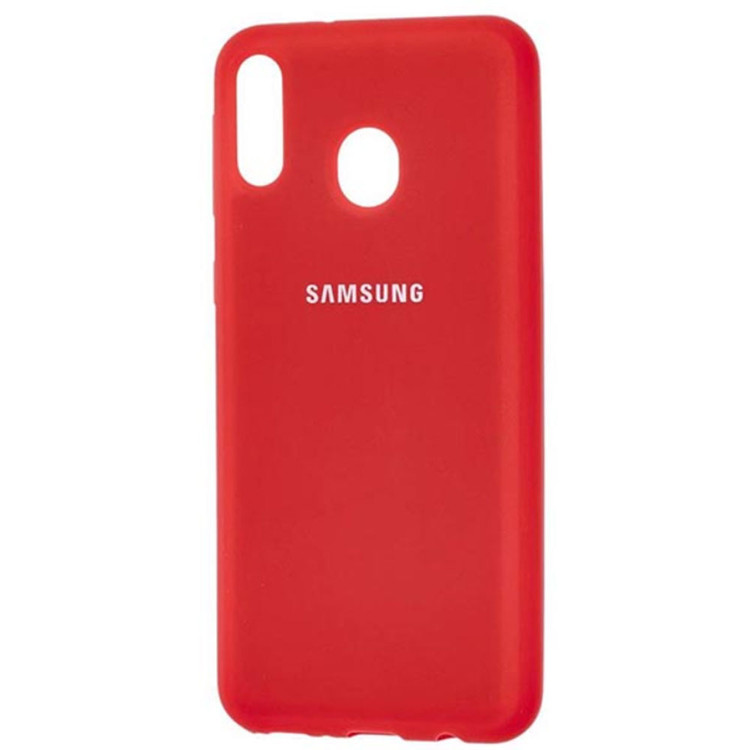 قاب سیلیکونی اورجینال سامسونگ Galaxy A30 با لایه داخلی موکتدار