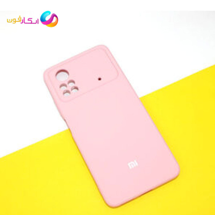 قاب سیلیکونی ضد ضربه Poco M4 Pro 4G با لایه داخلی میکروفایبر