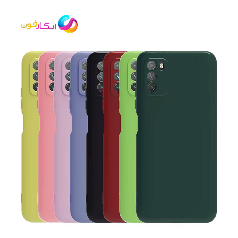 قاب سیلیکونی نرم و خوش‌دست مخصوص Poco M3