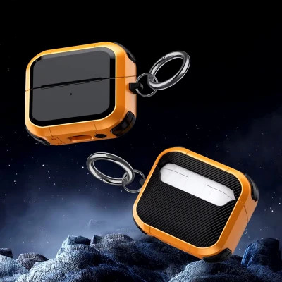 خرید کاور هندزفری مدل EggShell (اگشل) مناسب کیس Galaxy Buds 3/3pro – همراه با قلاب آویز