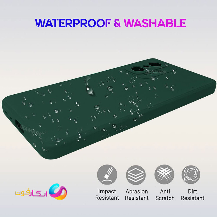 قاب سیلیکونی ضد ضربه و منعطف Mi 11T Pro قابل شستوشو