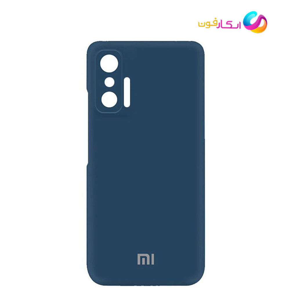 قاب سیلیکونی اورجینال شیائومی Mi 11T با لایه داخلی موکت‌دار