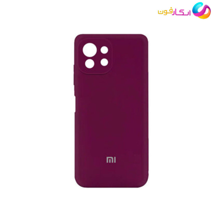قاب محافظ Mi 11 Lite با لبههای برجسته و لایه داخلی نرم