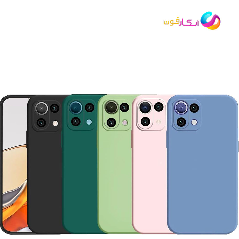 محافظ سیلیکونی اورجینال شیائومی Mi 11 Lite ضد لک