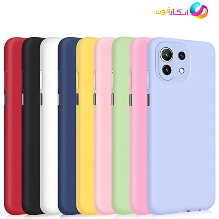 محافظ سیلیکونی نرم و بادوام برای Xiaomi Mi 11 Lite
