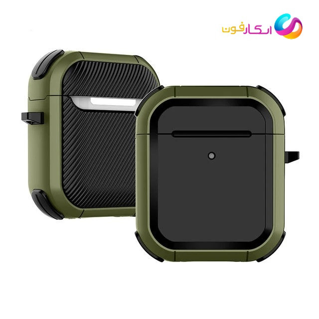 کاور مدل EggShell بدون قفل برای اپل ایرپادair pod 1/2