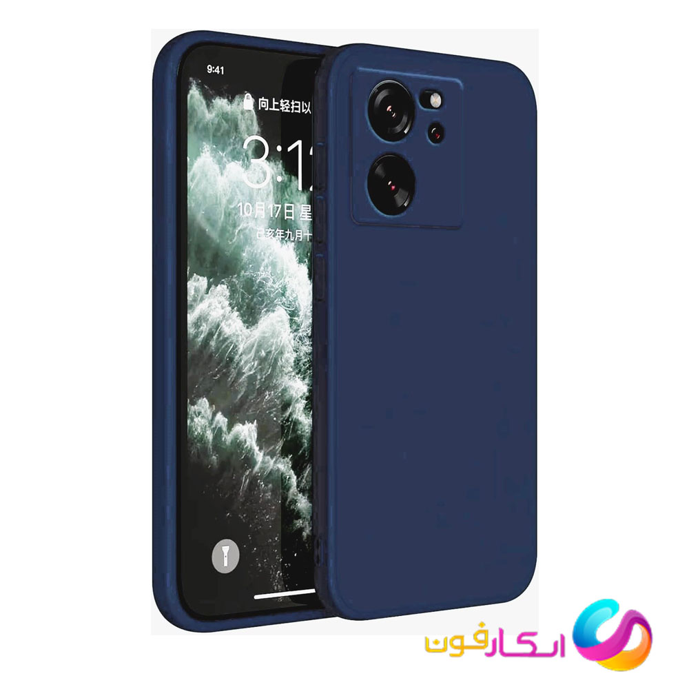 قاب سیلیکونی اورجینال گوشی شیائومی Mi 13T داخل مخمل دار