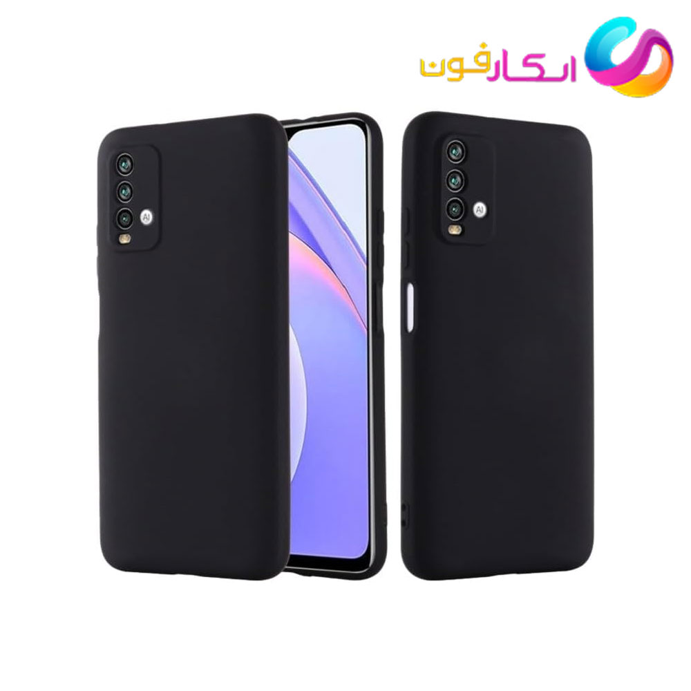 قاب سیلیکونی اورجینال گوشی شیائومی Redmi 9T داخل مخمل دار