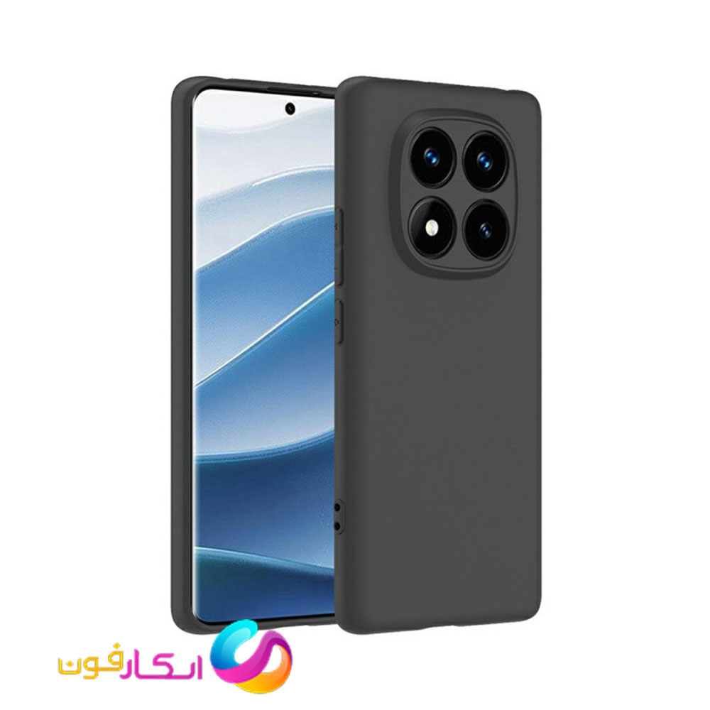 قاب سیلیکونی اورجینال گوشی شیائومی Redmi Note 14 Pro Plus داخل مخمل دار