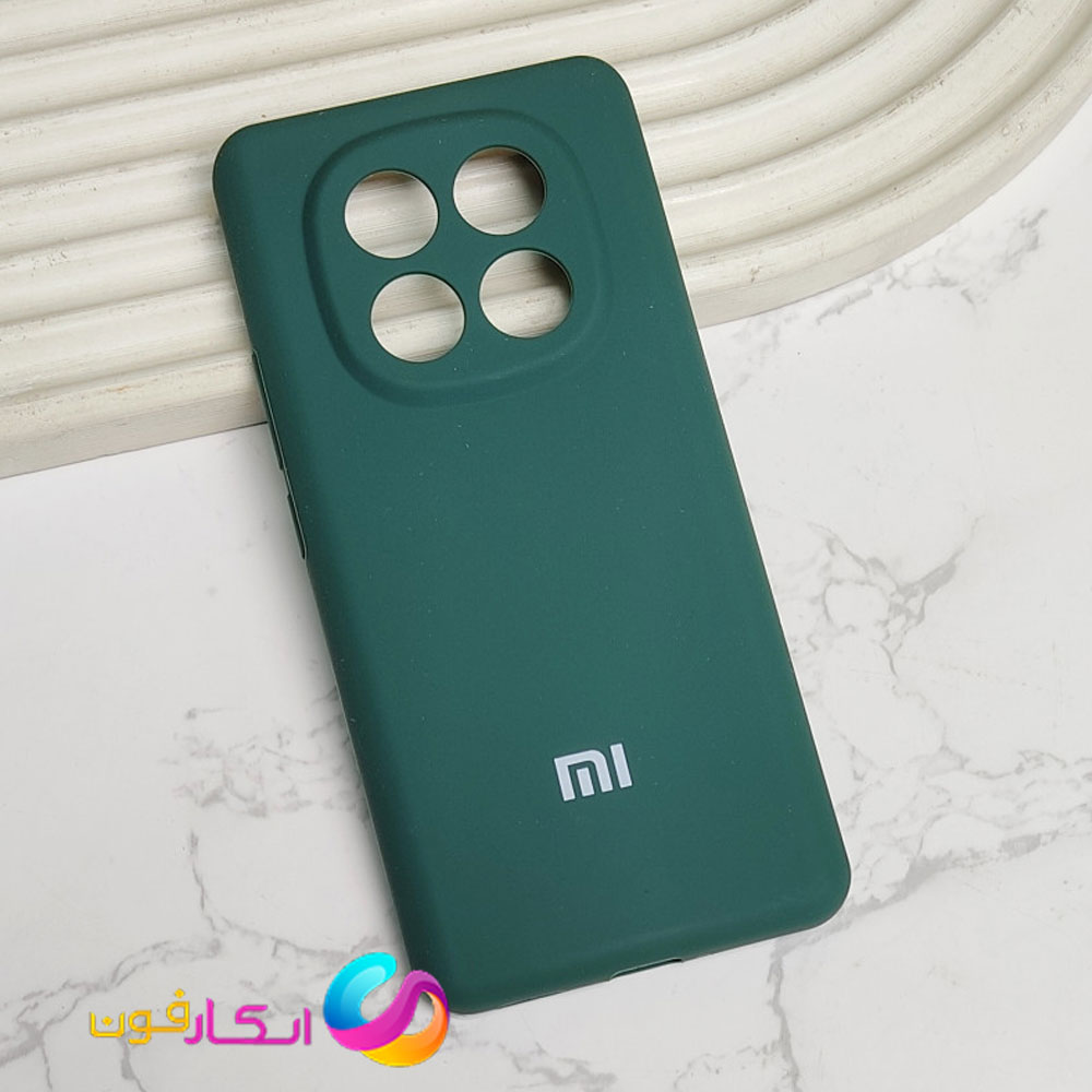 قاب سیلیکونی اورجینال گوشی شیائومی Redmi Note 14 Pro 4G داخل مخمل دار
