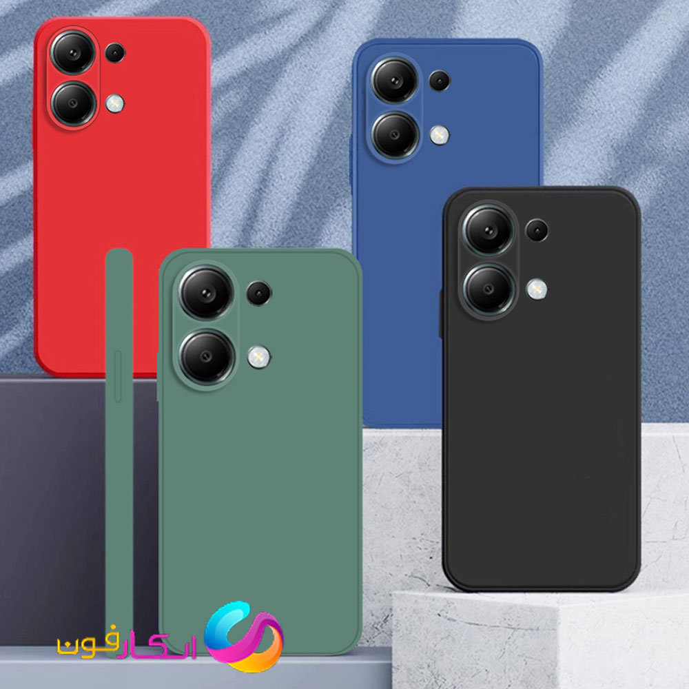 قاب سیلیکونی اورجینال گوشی شیائومی Redmi Note 14S داخل مخمل دار