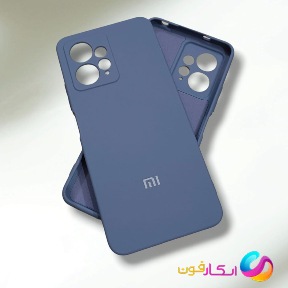 قاب سیلیکونی اورجینال گوشی شیائومی Redmi Note 12 4G داخل مخمل دار