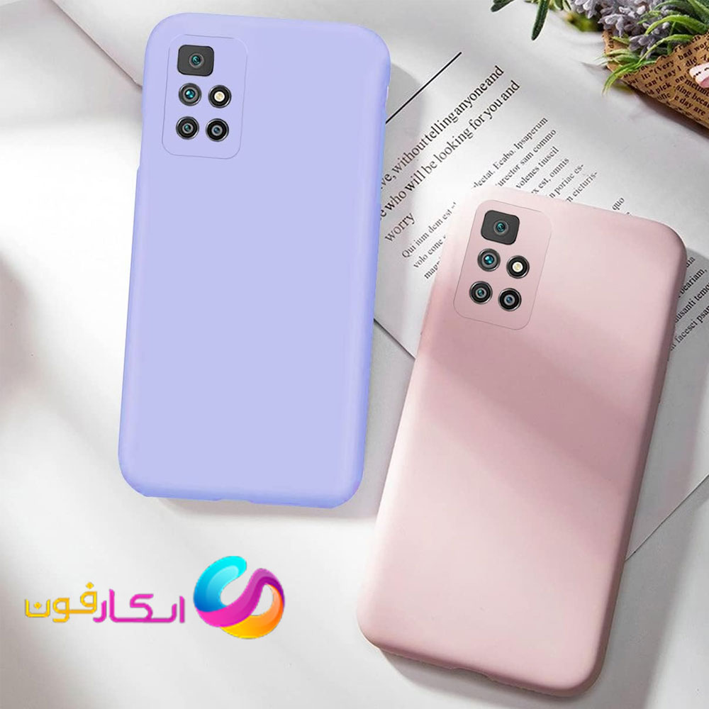 قاب سیلیکونی اورجینال گوشی شیائومی Redmi Note 11 Pro  داخل مخمل دار