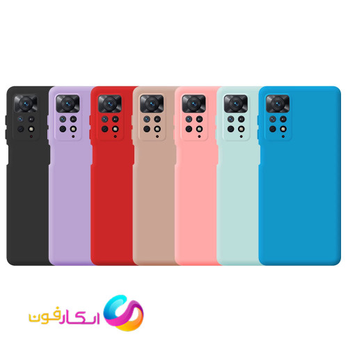 قاب سیلیکونی داخل مخمل Redmi Note 11 4G