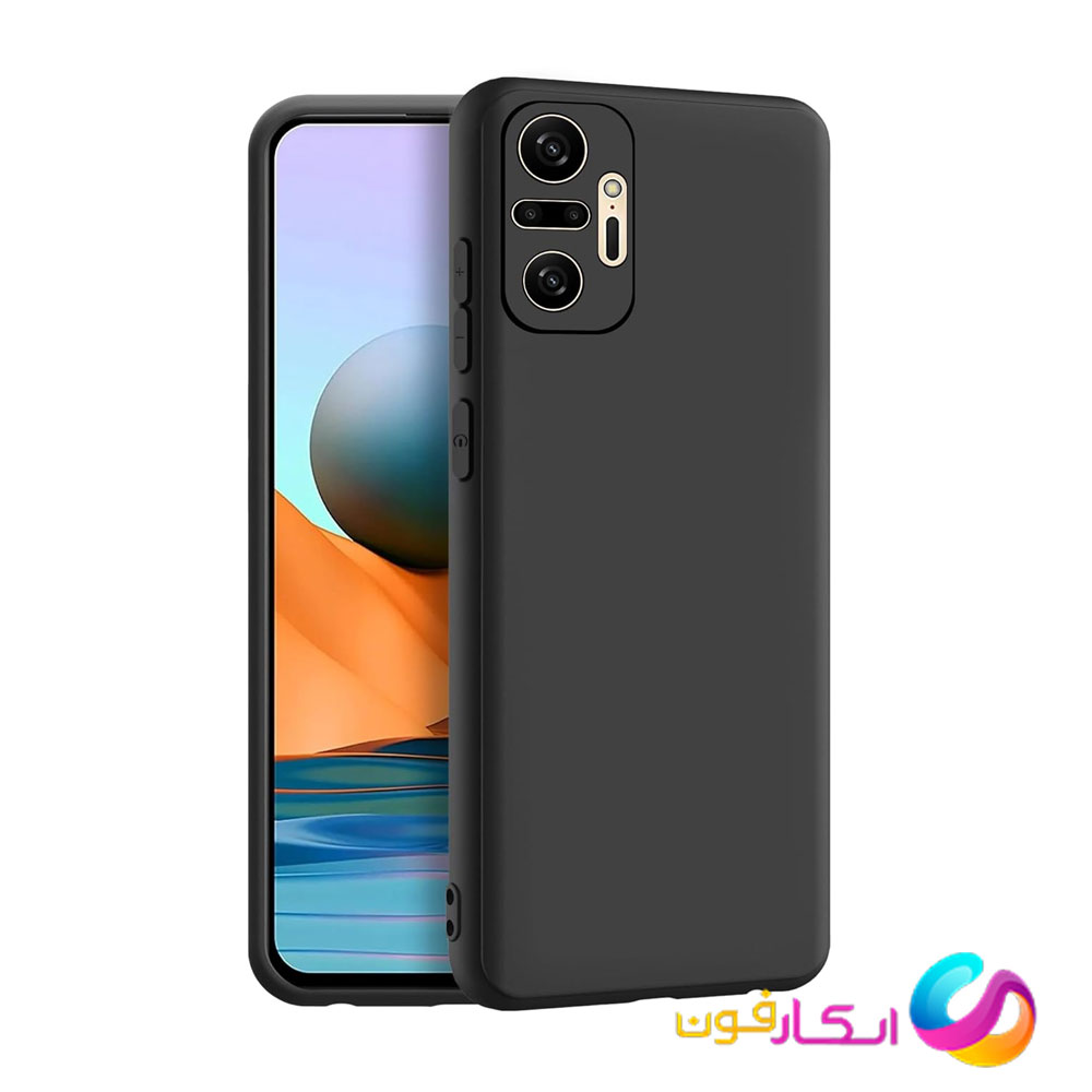 قاب سیلیکونی اورجینال گوشی شیائومی Redmi Note 10 PRO داخل مخمل دار