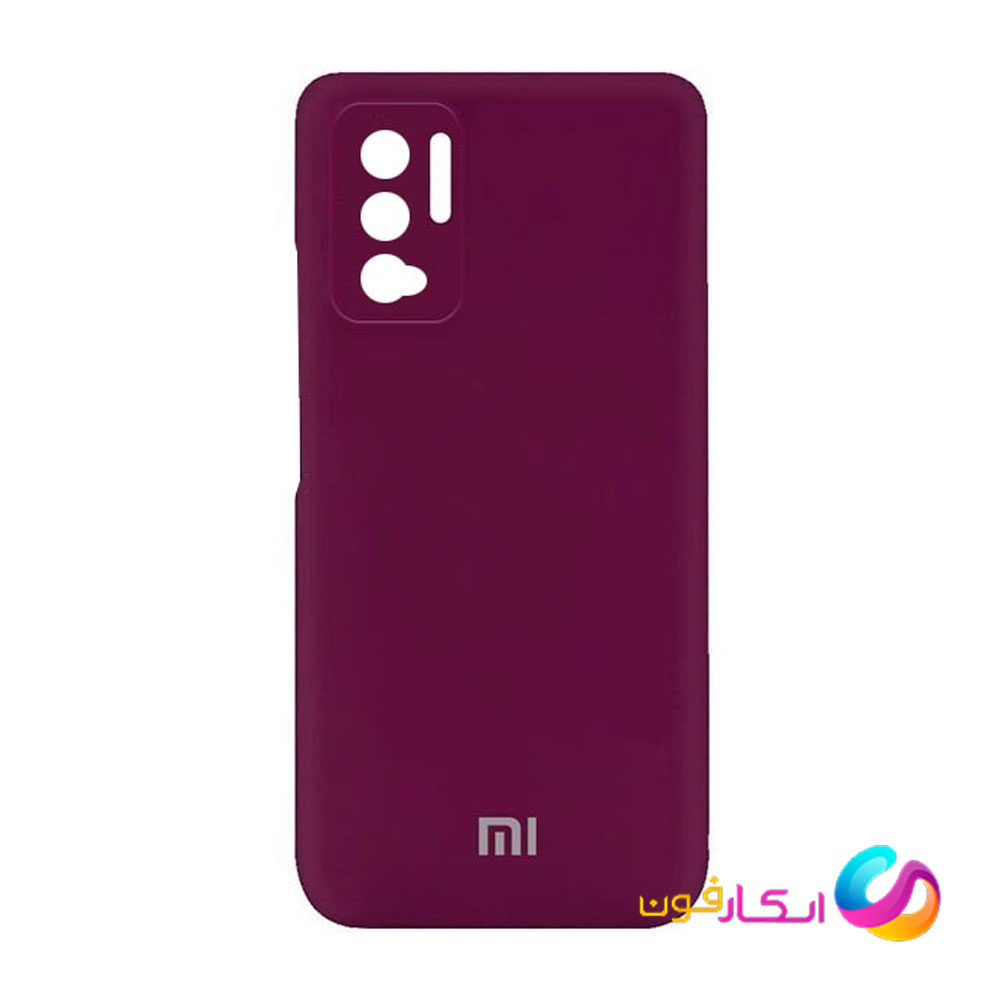 قاب سیلیکونی اورجینال گوشی شیائومی redmi note 10 5g داخل مخمل دار