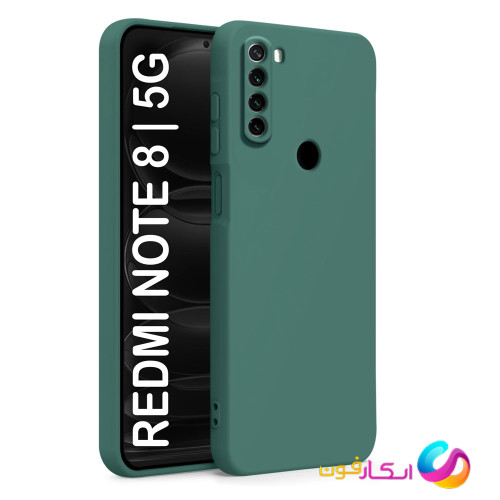 قاب سیلیکونی اورجینال گوشی شیائومی redmi note 8 داخل مخمل دار