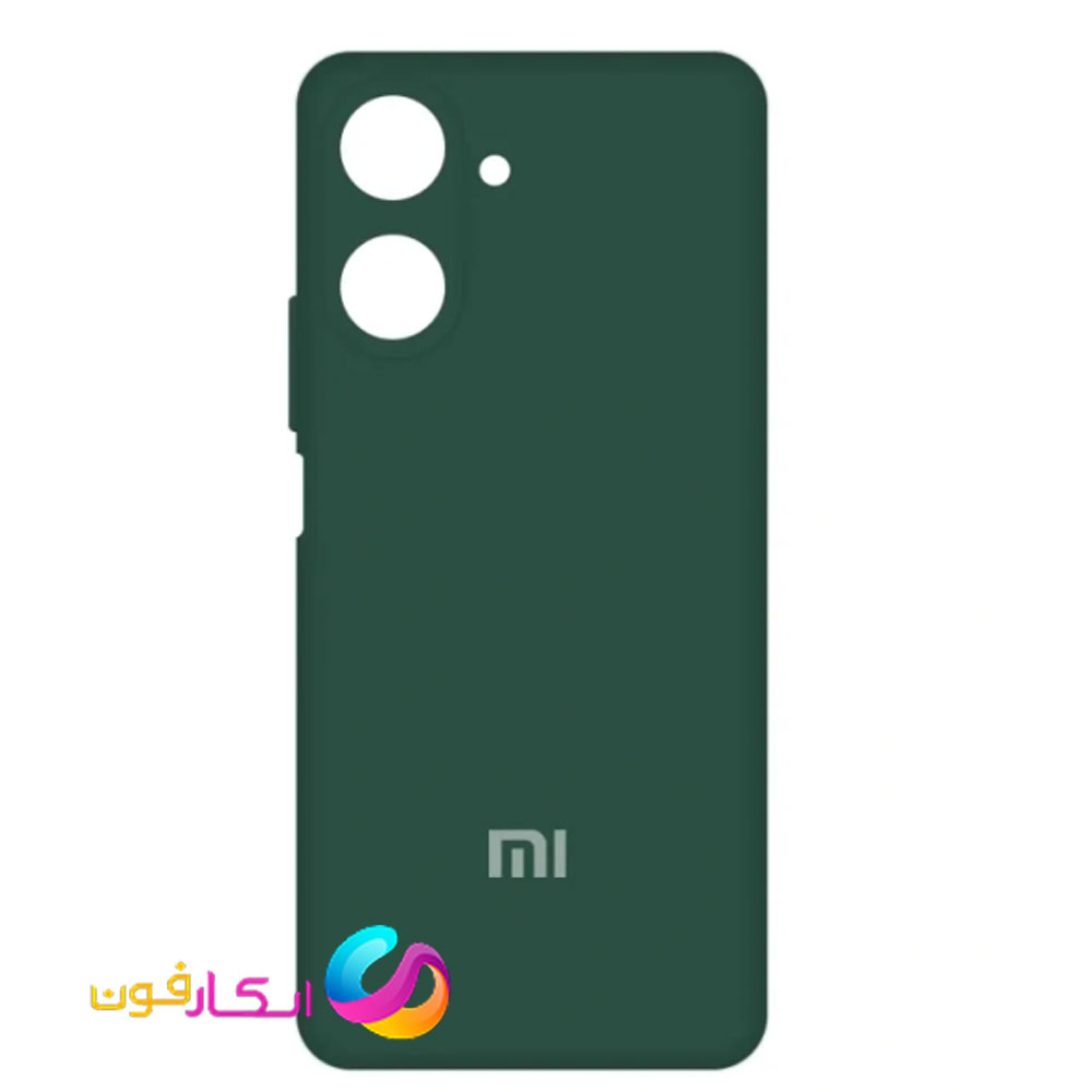 قاب سیلیکونی اورجینال گوشی شیائومی  POCO C71 داخل مخمل دار