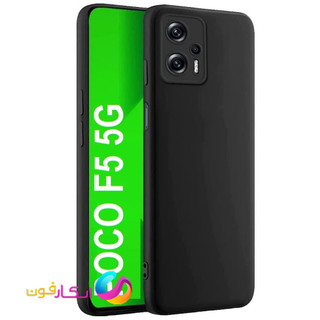 قاب سیلیکونی اورجینال گوشی شیائومی پوکو POCO F5 داخل مخمل دار