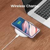 قاب سیلیکونی سرمه ای iPhone 17 Pro Max اصلی