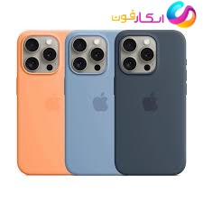 خرید قاب سیلیکونی اورجینال آیفون 15 پرو (iPhone 15 Pro) با لایه داخلی مخملی