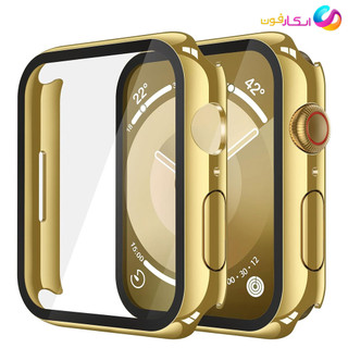 گارد گلس دار اپل واچ سری Apple Watch Seri 1/2/3/4/5/6/7/8/9 سایز 41 میلی متری / جنس خشک / کیفیت بالا
