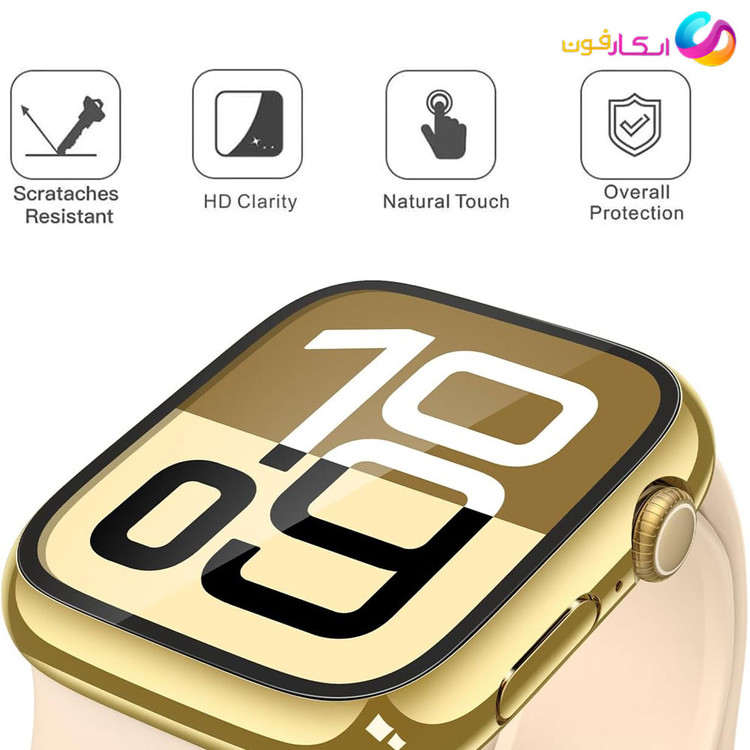 گارد گلس دار اپل واچ سری ده و یازده سایز 42 میلی متری / Apple watch seri 10 / 11 42mm در رنگ بندی جذاب