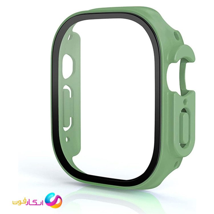 گارد با گلس اپل واچ اولترا / اولترا 2 / اولترا 3 سایز 49 میلی متری / Apple watch Ultra / Ultra2 / Ultra3 49mm