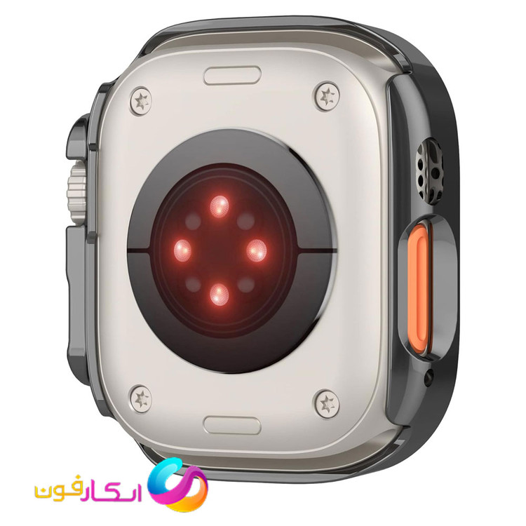 گارد / کاور نگین دار اپل واچ اولترا / اولترا دو / اولترا سه Apple watch Ultra1/2/3