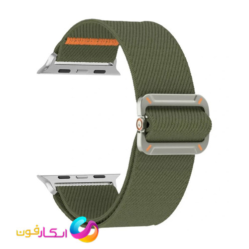 بند اپل واچ پارچه ای مناسب تمام سری های سایز 44 میلی متری APLLE Watch SERI 1/2/3/4/5/6/7/8/9 44mm