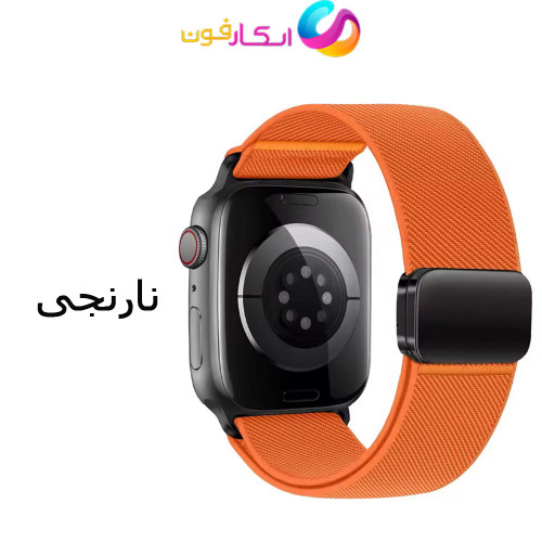 بند اپل واچ پارچه ای با قفل مگنتی مناسب اولترا سایز 49 میلی متر Apple Watch Ultra 49mm