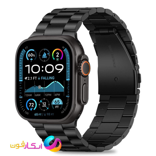 بند اپل واچ کلاسیک فلزی استیل مناسب اپل واچ اولترا سایز 49 میلی متر Apple Watch Seri Ultra 49 mm