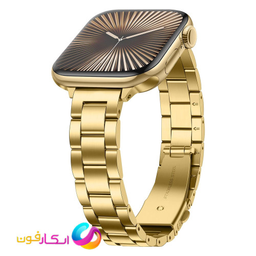 بند اپل واچ استیل زنانه مناسب اپل واچ سایز 42 میلی متری Apple Watch Seri 1/2/3/4/5/6/7/8/9 42mm