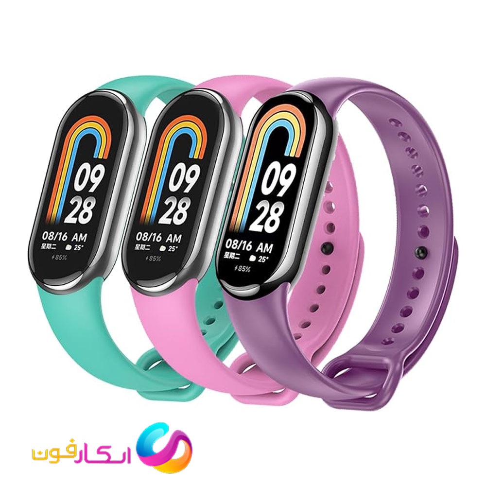بند سیلیکونی مچ بند هوشمند شیائومی می بند ده / Mi band 10