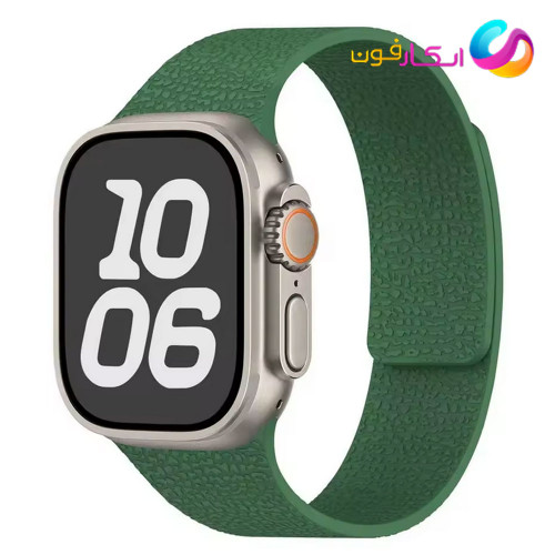 بند اپل واچ تمام مگنتی مناسب اپل واچ سری اولترا دو سایز 49 میلی متری Apple Watch seri Ultra2 49mm