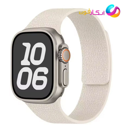 بند اپل واچ تمام مگنتی مناسب اپل واچ سری اولترا سه سایز 49 میلی متری Apple Watch seri Ultra3 49mm