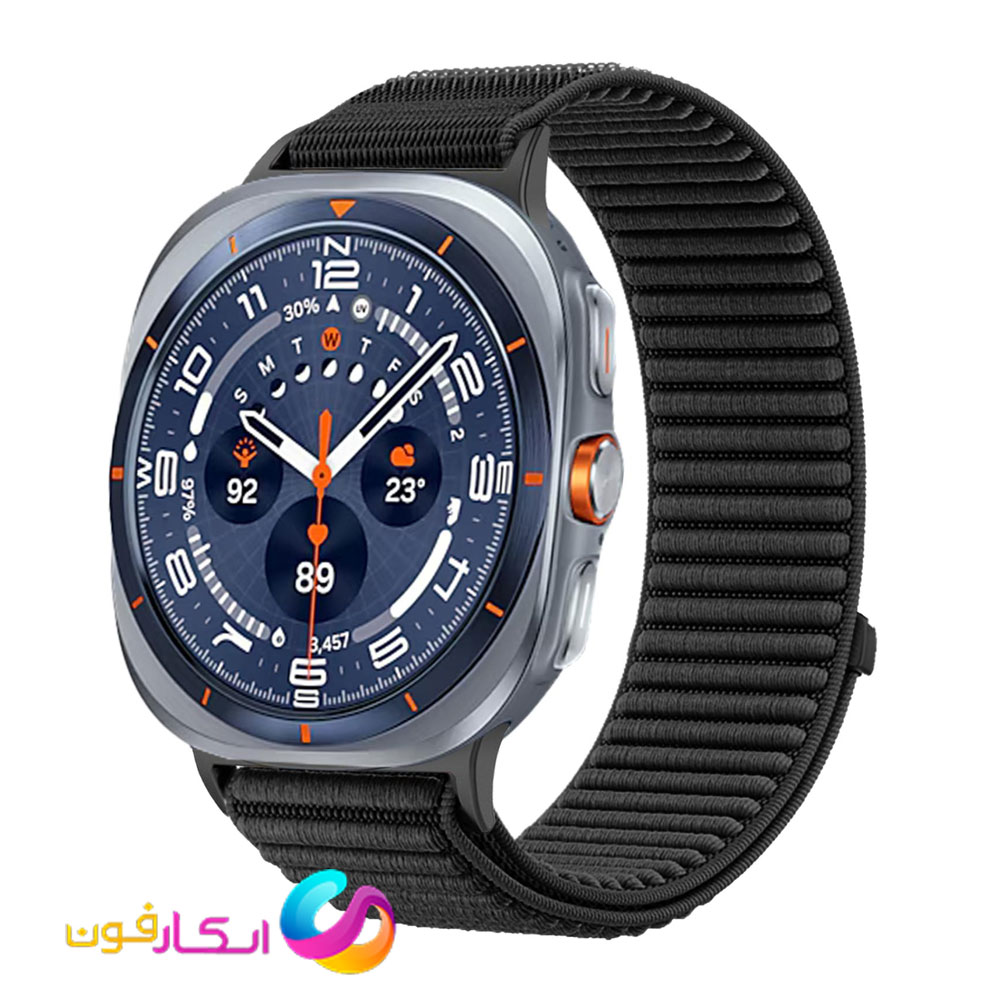 بند مدل نایلون لوپ مناسب ساعت سامسونگ گلکسی واچ هفت اولترا سایز 47 میلی متر Galaxy Watch Ultra 47mm