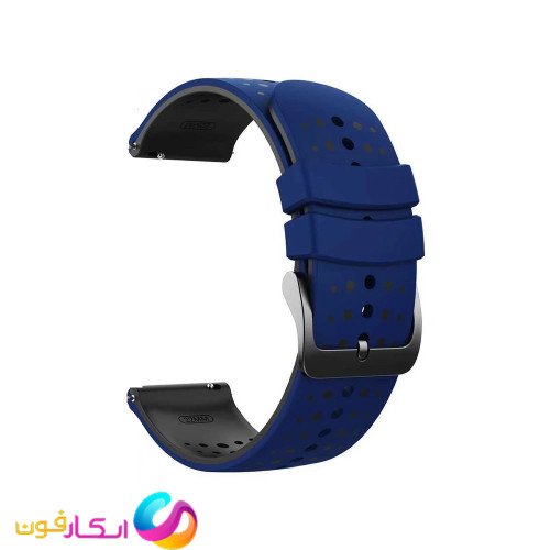 بند سیلیکونی دو رنگ مناسب ساعت هوشمند امیزفیت AMAZFIT Balance