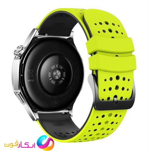 بند سیلیکونی دو رنگ مناسب ساعت هوشمند شیائومی Mi Watch S2 / S3