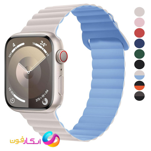 بند مدل Full-Magnet مناسب اپل واچ سری ده و یازده سایز 46 میلی متر Apple Watch seri 10/11 46mm