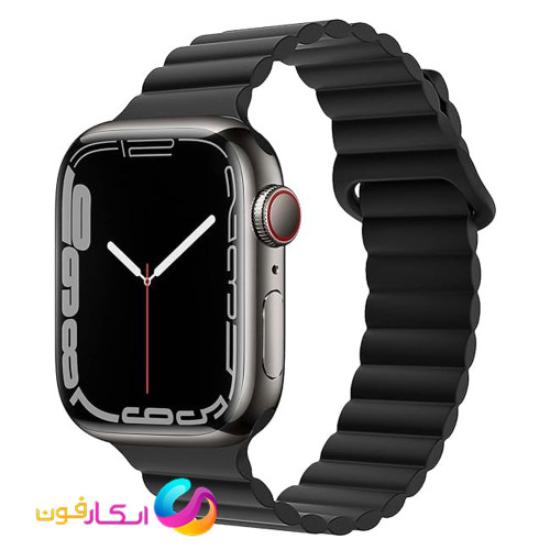بند مدل Full-Magnet مناسب اپل واچ سایز 42/44/45 میلی متر سری 1 تا 9