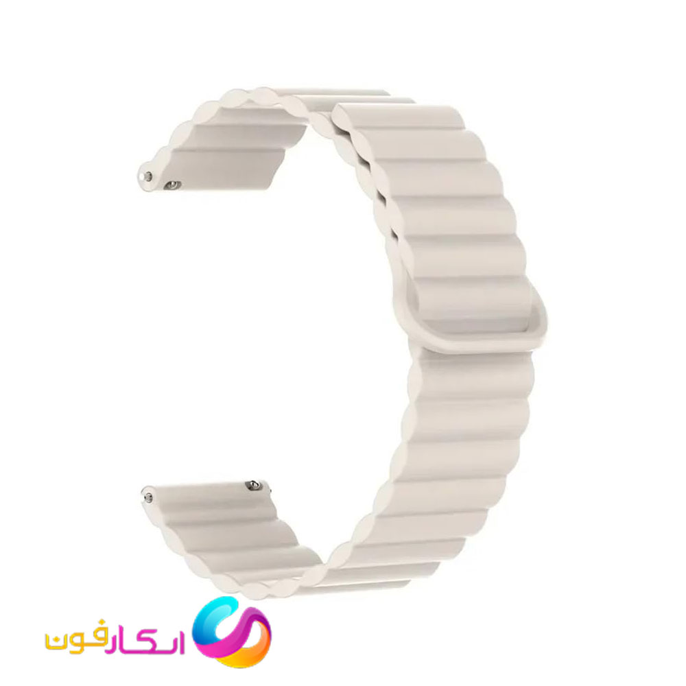 بند سیلیکونی فول مگنتی مناسب ساعت شیائومی امیزفیت Amazfit Active Edge
